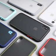 เคส-iPhone-X-เคส-ไอโฟน-X-เคส-iPhone-10-รุ่น-เคสกันกระแทกไฮบริด-ผิวแมทของแท้-ขอบนิ่ม-เปลี่ยนสีปุ่มสลับกันได้
