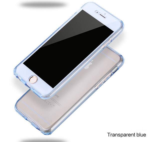 171011 เคส iPhone SE/5/5s สีฟ้าใส
