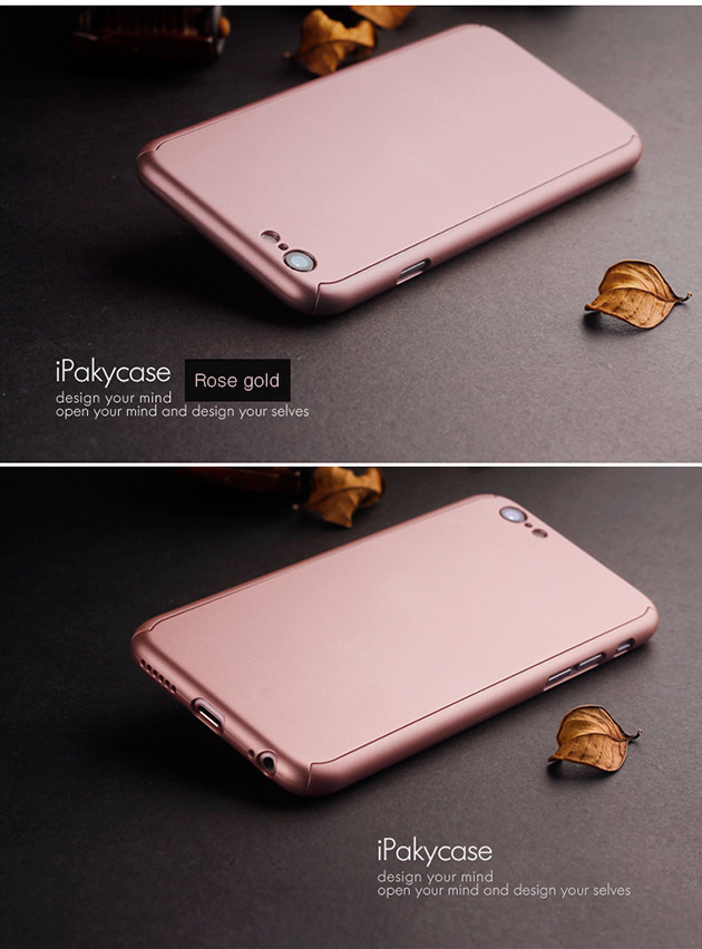เคส iPhone 6 / 6S ปกป้อง 360 องศา รหัสสินค้า 178035 สี Rose gold
