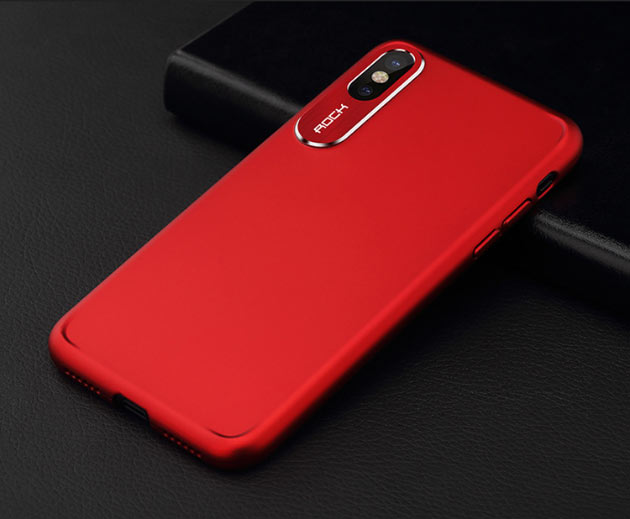 252016 เคส iPhone X สีแดง
