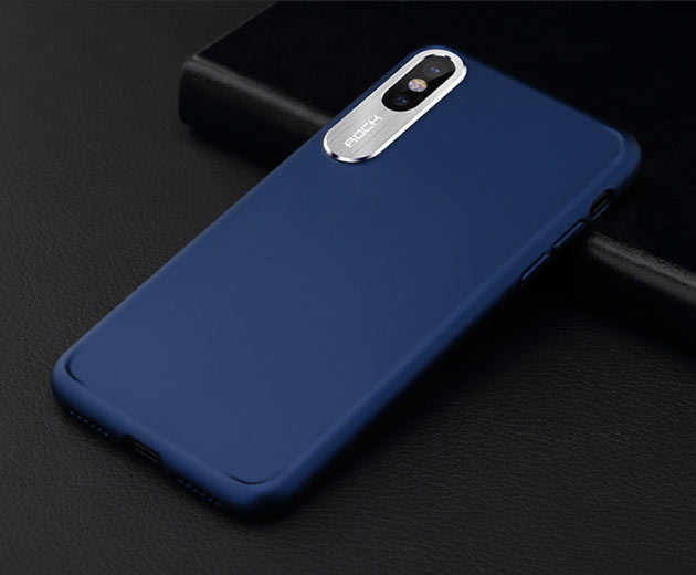 252017 เคส iPhone X สีน้ำเงิน
