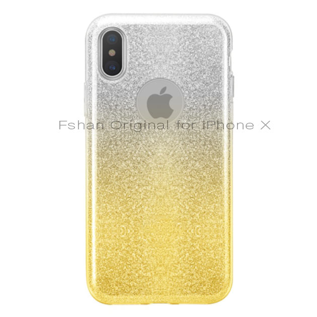 249007 เคส iPhone X สีเหลือง (ไล่สี)
