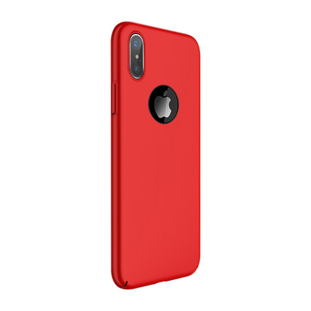 252005 เคส iPhone X สีแดง
