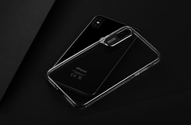 215043 เคส iPhone X ขอบเลนส์สี ดำ
