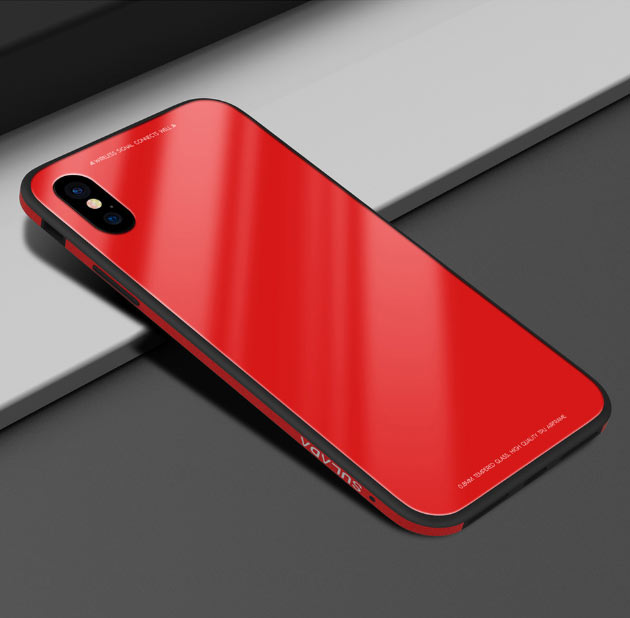 253013 เคส iPhone X สีแดง
