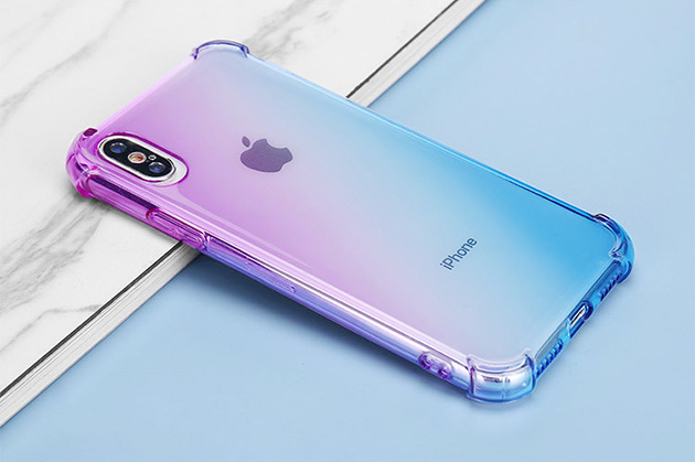 305015 เคส iPhone 7 สี ม่วง-ฟ้า
