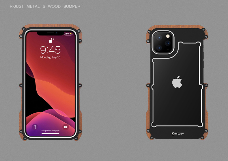 เคส iPhone 11 เคสบัมเปอร์ไม้แท้ จากแบรนด์ R JUST - เคส iPhone 11 สวย ๆ ...