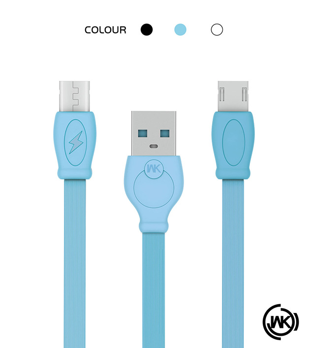 207005 สายชาร์จ 3 เมตร สีฟ้า
