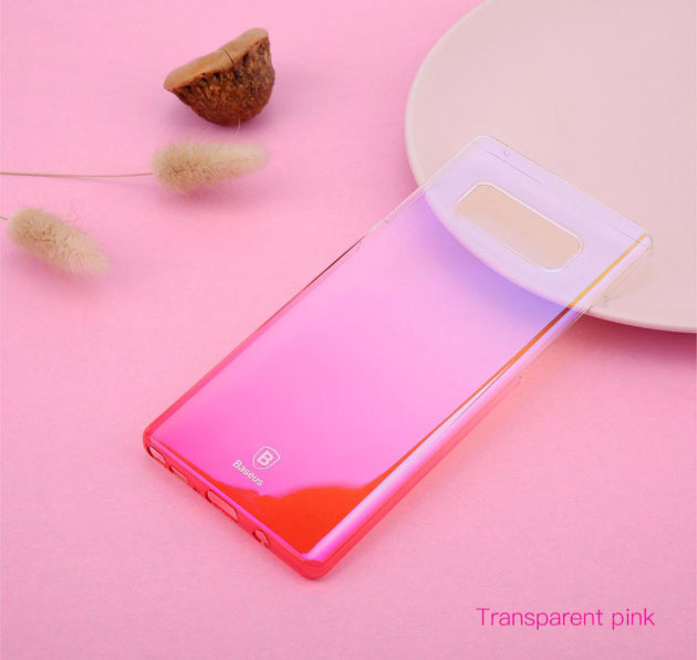 139066 เคสฉาบเงา Note 8 สีชมพู
