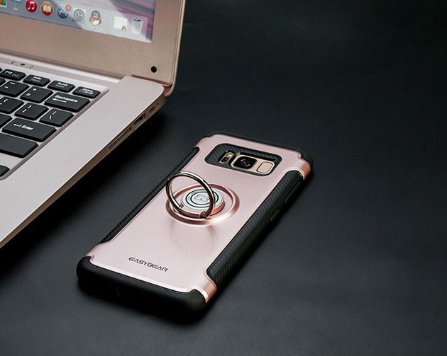 271003 เคสแหวน S8 สี Rose gold
