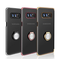เคส-Note-8-เคส-โน้ต-8-Note-8-Case-Samsung-รุ่น-เคสปกป้องตัวเครื่อง-Note-8-เนื้อใสขอบสี-มีแหวนด้านหลัง-แบรนด์แท้

