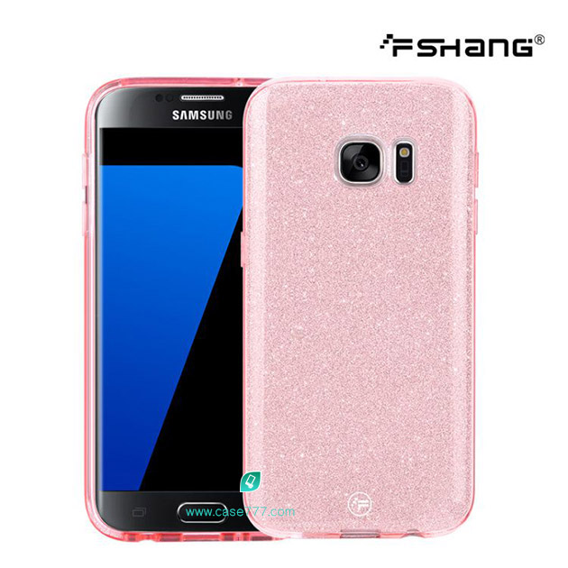 170020 - เคสเพชร S7 Edge สีชมพู
