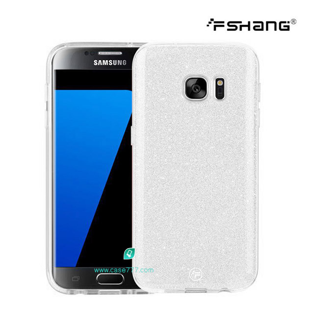170018 - เคสเพชร S7 Edge สีเงิน
