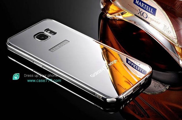 167005 เคส S7 Edge ของแท้สีเงิน
