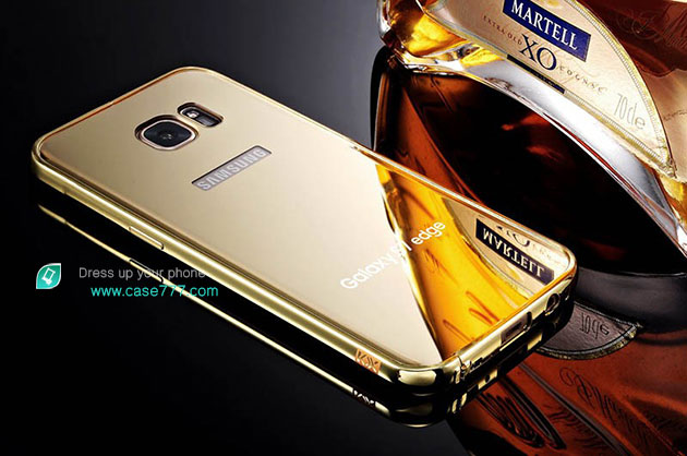 167006 เคส S7 Edge ของแท้สีทอง
