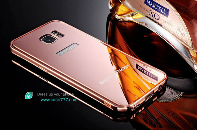 167007 เคส S7 Edge ของแท้สี Rose gold
