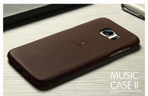 165070 เคส S7 Edge ของแท้ สีน้ำตาล
