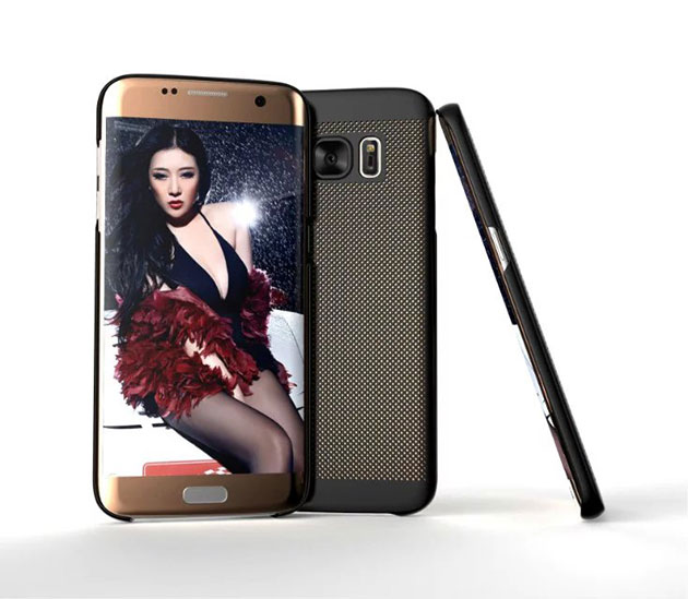 168010 เคส S7 Edge สีดำ
