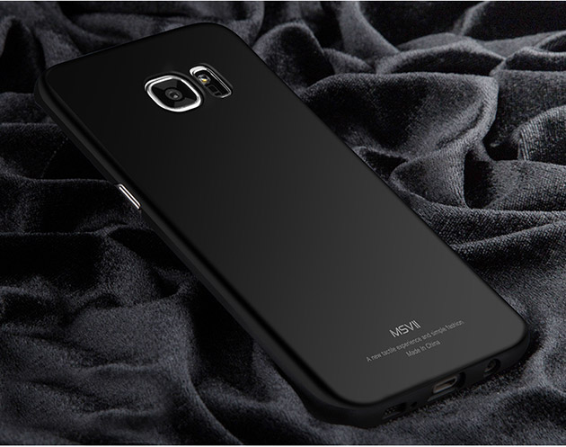 185014 เคส S7 Edge สีดำ ผิวเรียบ
