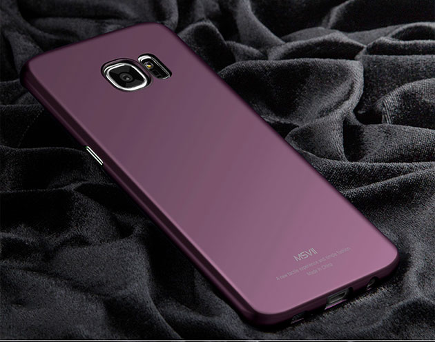 189073 เคส S7 Edge สีม่วง ผิวเรียบ
