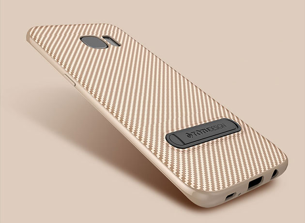 102082 เคส S7 Edge สีทอง
