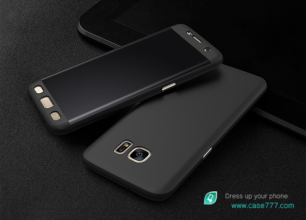 206028 เคส S7 Edge สีดำ ผิวเรียบ
