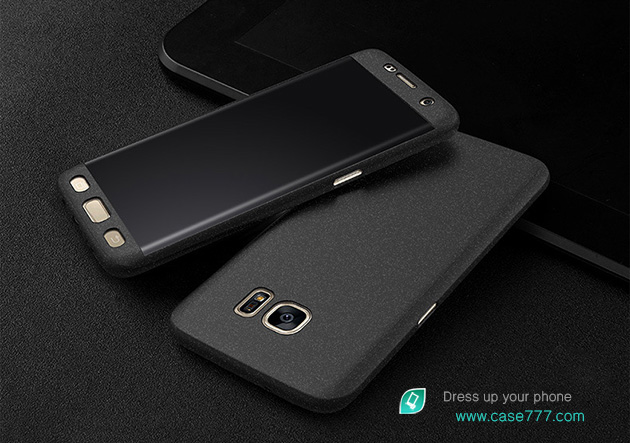 206032 เคส S7 Edge สีดำ ผิวกันลื่น
