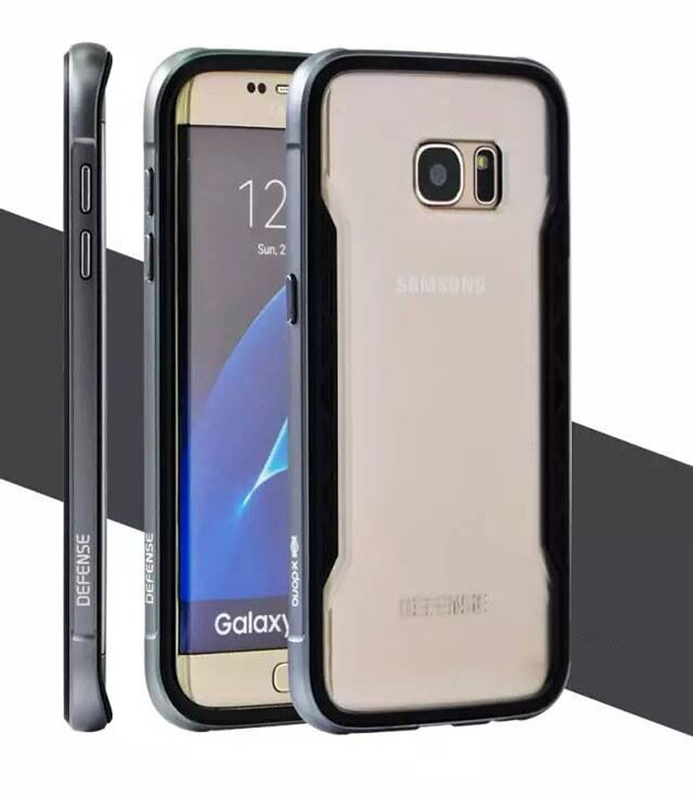 119056 เคส S7 Edge ของแท้ สีเทาเข้ม
