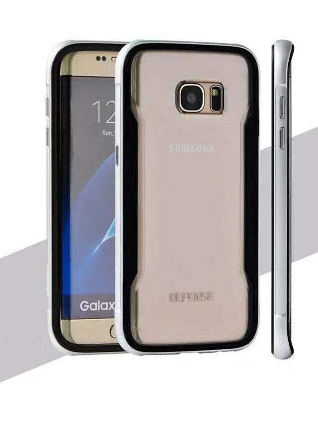 119055 เคส S7 Edge ของแท้ สีเงิน
