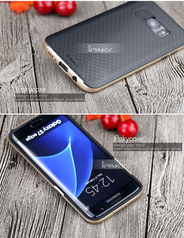 109077 เคส S7 Edge สีทอง
