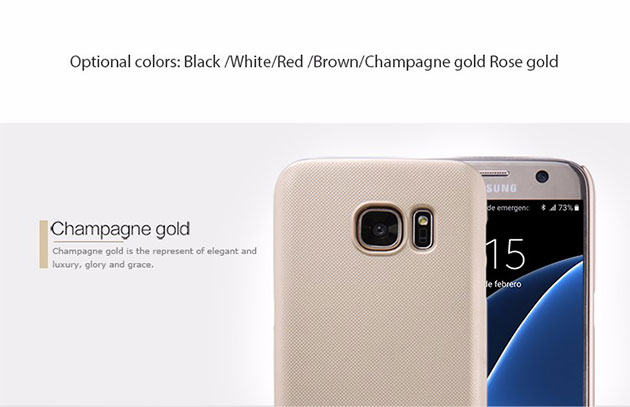 159008 เคส S7 Edge ของแท้ สีทอง
