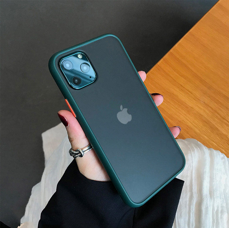 413031 เคส iPhone XS สีเขียวเข้ม
