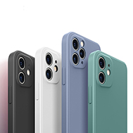 เคส-iPhone-XS-MAX-รุ่น-เคสซิลิโคน-iPhone-XS-MAX-ดีไซน์ขอบเหลี่ยมแบบ-iPhone-12-ดูใหม่ทันสมัย
