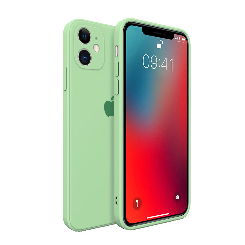 125098 เคส iPhone 12 Pro Max สีเขียวสว่าง
