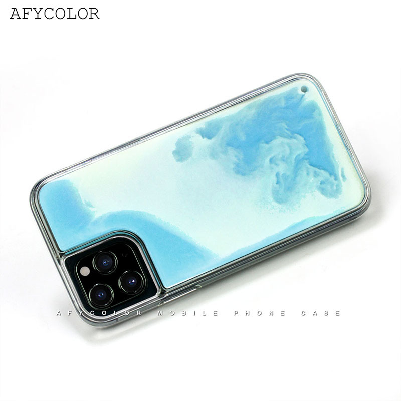 420106 เคส iPhone 11 Pro สีฟ้า+ขาว
