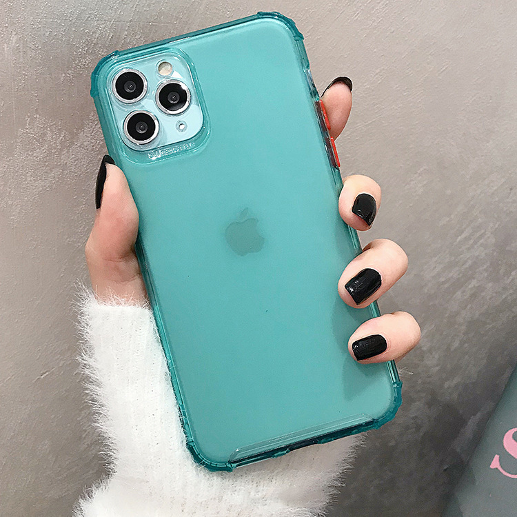 202084 เคส iPhone 11 Pro สีฟ้าอมเขียว
