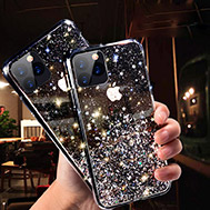 เคส-iPhone-11-Pro-รุ่น-เคส-iPhone-11-Pro-เคสกากเพชรประกายดาว-เล่นแสงสวยมาก
