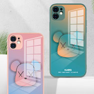 เคส-iPhone-XS-รุ่น-เคสกระจกนิรภัย-iPhone-X-,-XS-ลายสวยหายาก-ขอบนิ่มดีมาก
