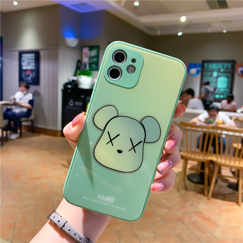 102058 เคส iPhone XS สีเขียวอ่อน
