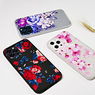 เคส-iPhone-11-รุ่น-เคส-iPhone-11-ลายดอกไม้-สกรีนดิจิตอลแบบกึ่ง-3D-ลายสวยมาก
