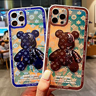 เคส-iPhone-13-Pro-รุ่น-เคสหมี-iPhone-13-,-13-Pro-รุ่นหลังเงา-สวยมาก-พื้นหลัง-เปลี่ยนสีได้เมื่อขยับเคส
