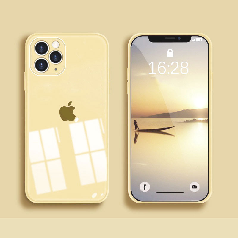 144110 เคส iPhone 13 Pro Max สีเหลืองอ่อน
