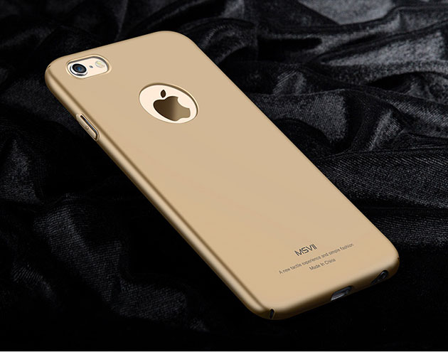 197001 เคส iPhone 6/6s สีทอง ผิวเรียบ
