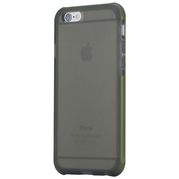 124041 เคส iPhone 6/6s สีดำขอบเขียว
