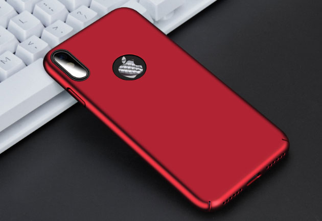 123074 เคส iPhone X สีแดง
