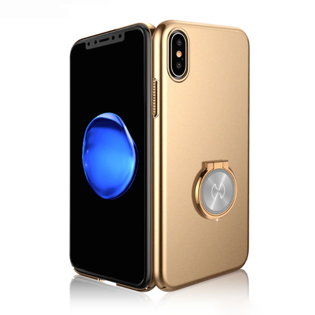 141060 เคส iPhone X หลังทึบทั้งชิ้น สีทอง
