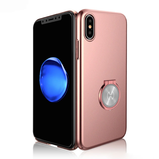 141061 เคส iPhone X หลังทึบทั้งชิ้น สี Rose gold
