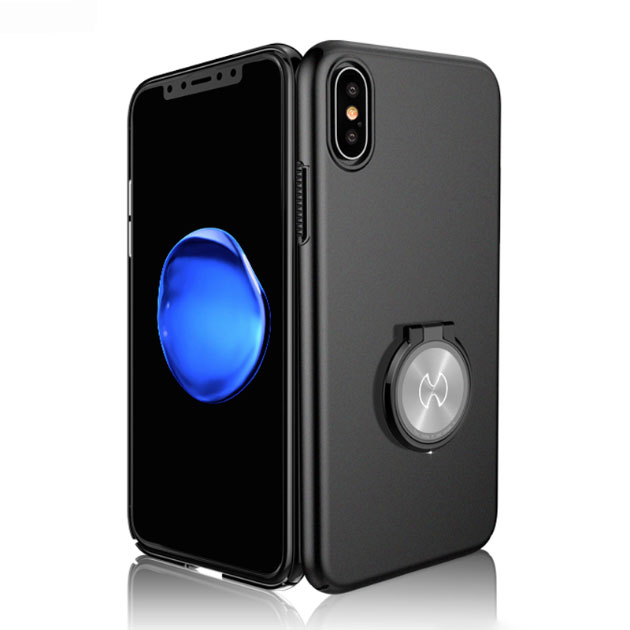 141062 เคส iPhone X หลังทึบทั้งชิ้น สีดำ
