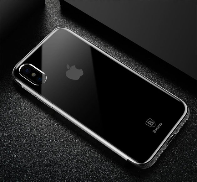 244004 เคส iPhone X ขอบสีดำ
