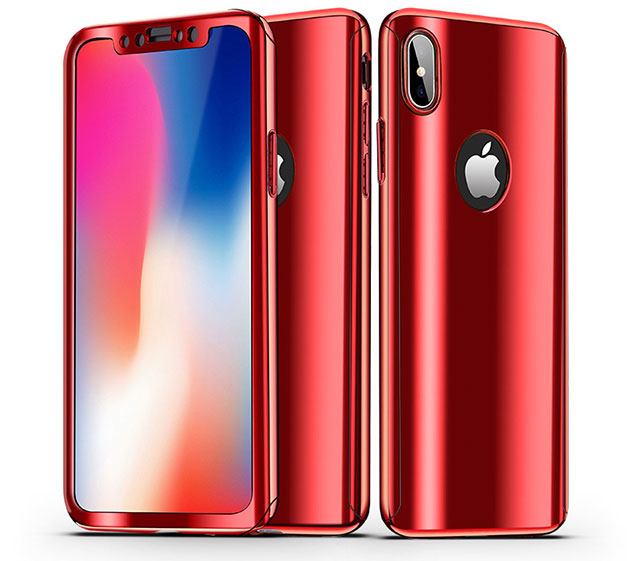 263035 เคส iPhone XS สีแดง
